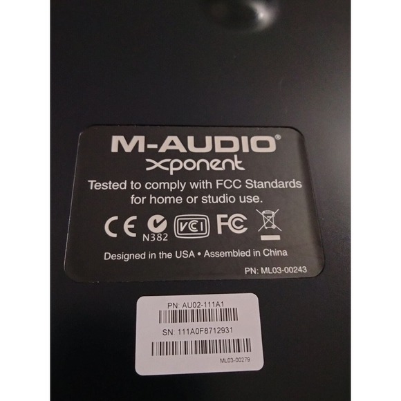 M-Audio Torq 1.5 Xponent DJ/Midi Controller Performance Production System USB - Picture 12 of 12